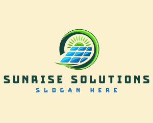 Daylight - Solar Panel Energy logo design