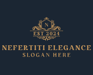 Elegant Floral Boutique logo design