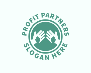 Hands Support Foundation logo design