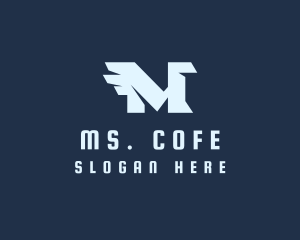 Modern Griffin Letter M logo design