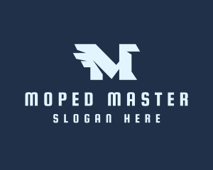 Modern Griffin Letter M logo design