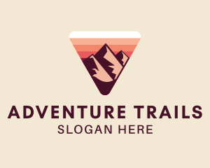 Mountain Nature Traveler logo design