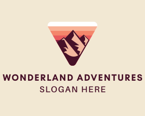 Mountain Nature Traveler logo design