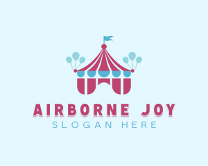 Balloons Carnival Tent logo design