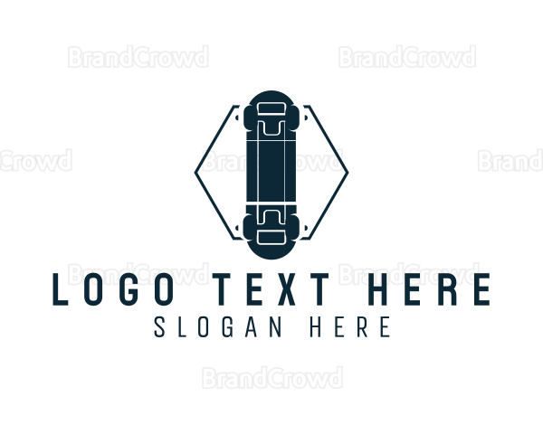 Hexagon Street Skateboard Logo