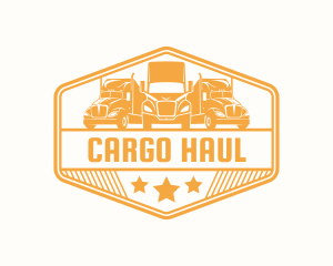 Mover Freight Truck logo design