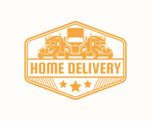 Mover Freight Truck logo design