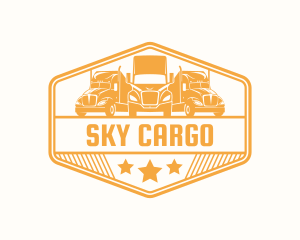 Mover Freight Truck logo design