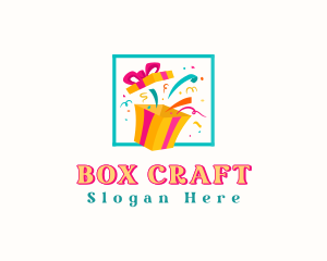Box - Surprise Gift Box logo design