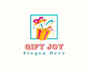 Surprise Gift Box logo design