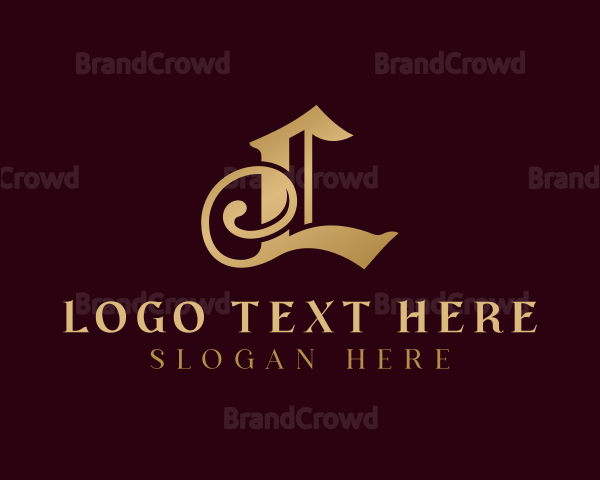 Elegant Decorative Calligraphy Logo