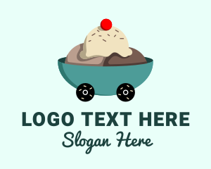 Sweets - Ice Cream Delivery logo design