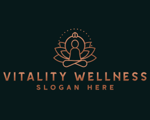 Yoga Wellness Spa logo design