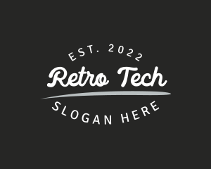 Retro Brand Firm logo design