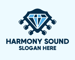 Sound - Diamond Rock Sound logo design