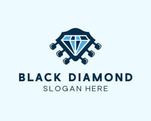 Diamond Rock Sound logo design