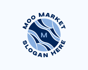 Waves Marketing Firm logo design
