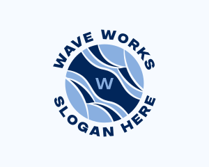 Waves Marketing Firm logo design