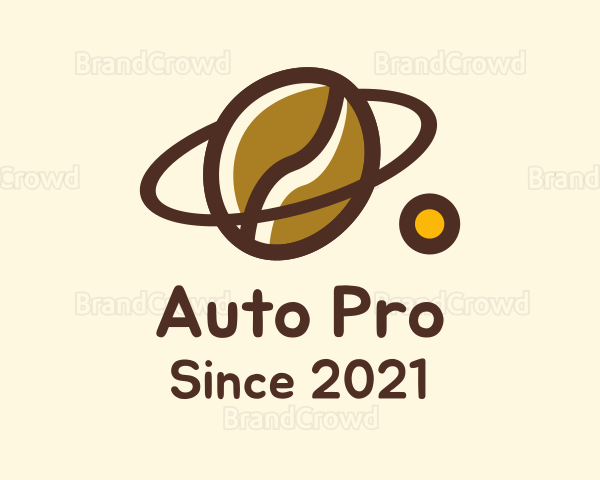 Coffee Bean Planet Logo