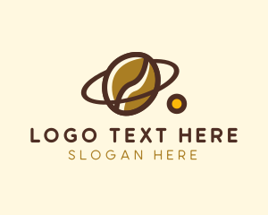 Planetary - Coffee Bean Planet logo design
