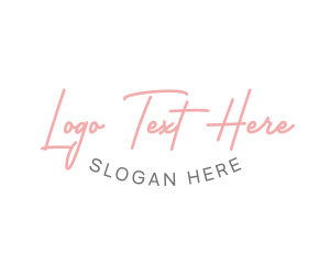 Hobbyist - Simple Cursive Wordmark logo design