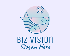 Ocean Fish Seafood logo design