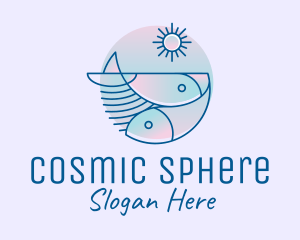 Ocean Fish Seafood logo design