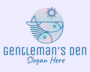 Ocean Fish Seafood logo design