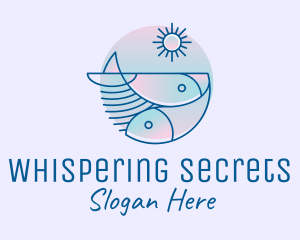 Ocean Fish Seafood logo design