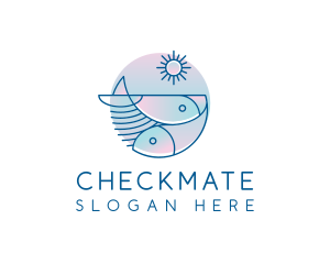 Ocean Fish Seafood logo design