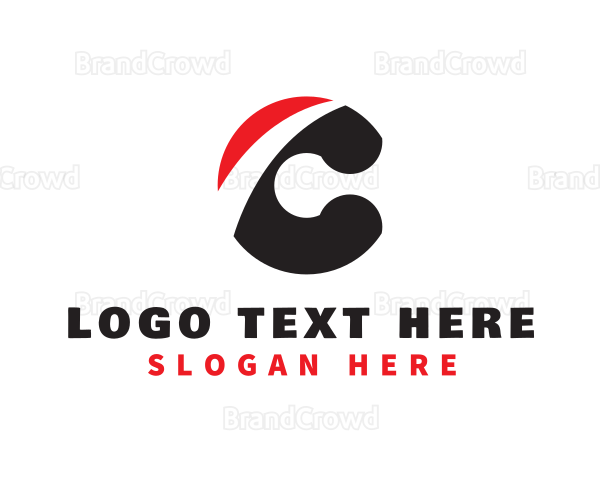 Stylish Bold C Logo