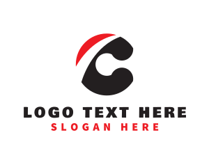 Letter C - Stylish Bold C logo design