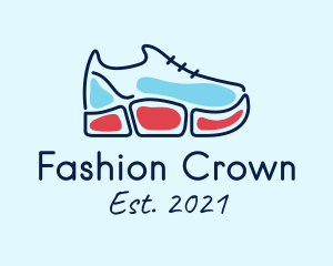 Shoes Fashion Sneaker logo design