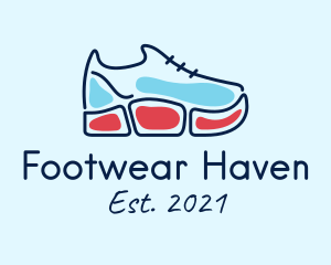 Shoes Fashion Sneaker logo design