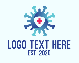 Emergency - Virus Protection Shield logo design