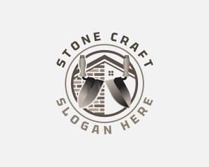 Masonry Trowel Home Builder logo design