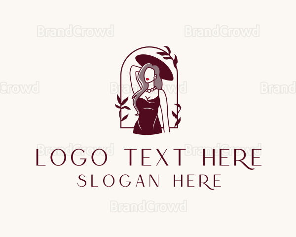 Fashion Woman Model Logo