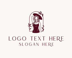 Accessory - Fashion Woman Model logo design