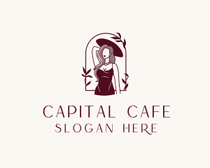 Fashion Woman Model  logo design