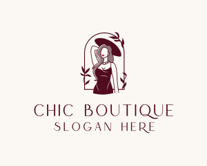 Chic - Fashion Woman Model logo design
