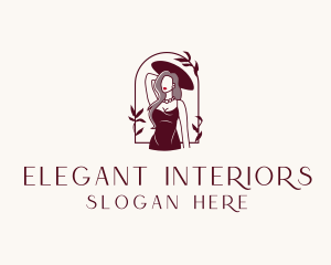 Fashion Woman Model  logo design