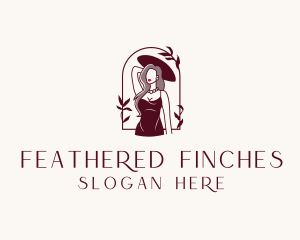 Fashion Woman Model  logo design