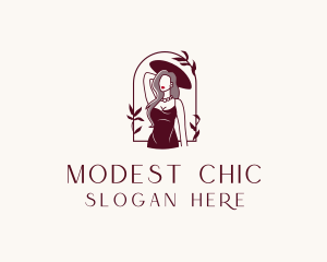 Fashion Woman Model  logo design