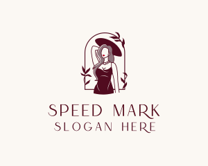 Fashion Woman Model  logo design