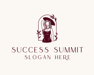 Fashion Woman Model  logo design