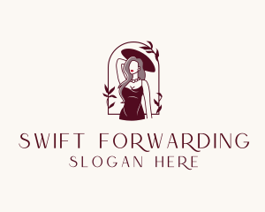 Fashion Woman Model  logo design