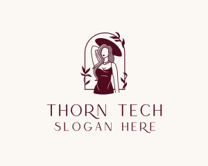 Fashion Woman Model  logo design