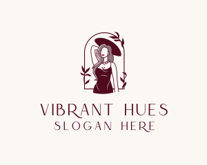 Fashion Woman Model  logo design