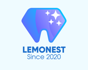 Implant - Sparkling Dental Diamond logo design