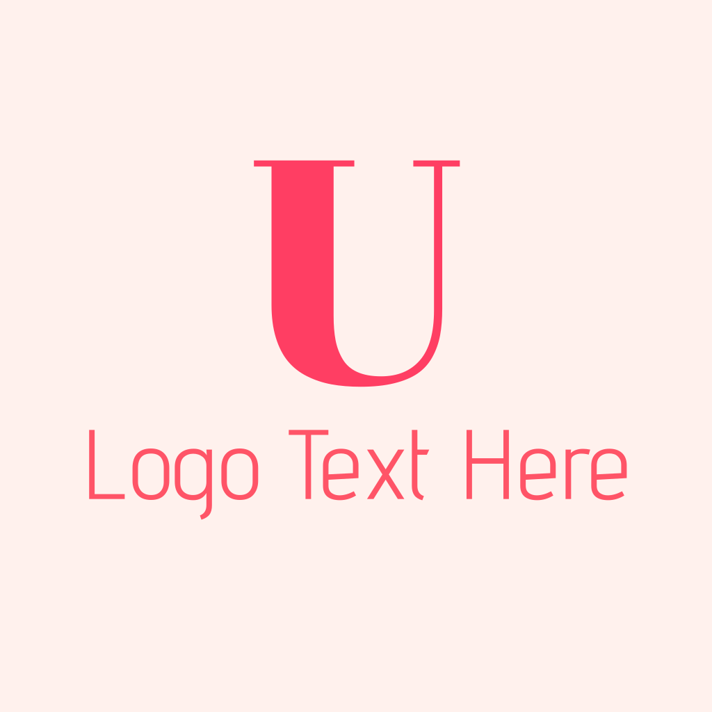 Classic Pink Lettermark Logo | BrandCrowd Logo Maker